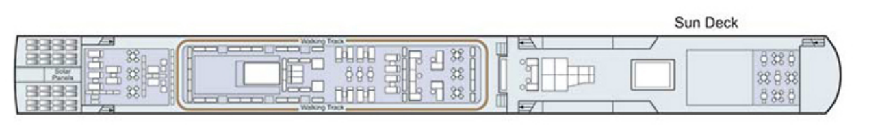 Viking River Cruises Viking Seine Longships Deck Plans Sun Deck.png